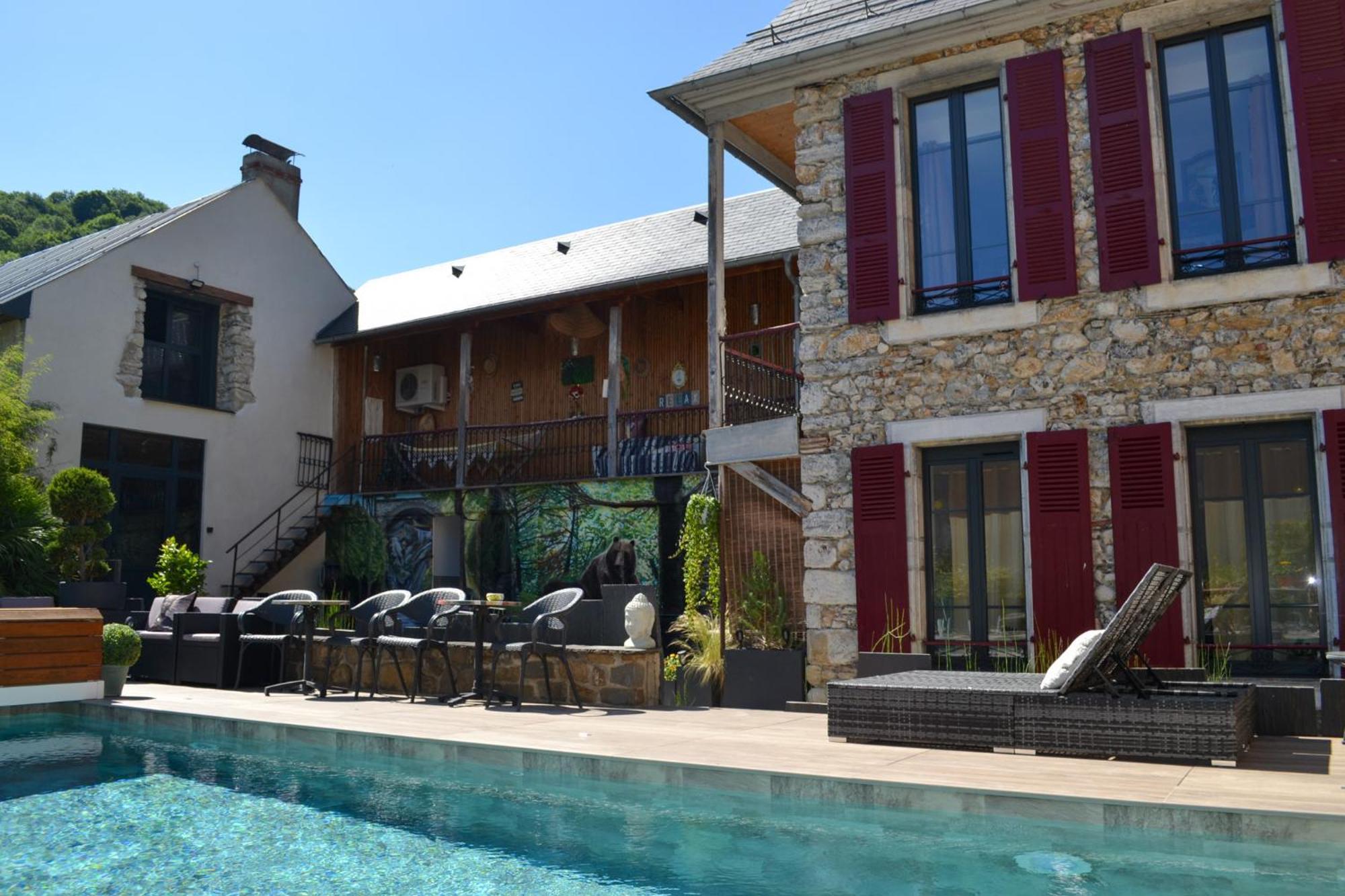A Nouste Chambres D'Hotes Et Gite Only Adults Campan Kültér fotó